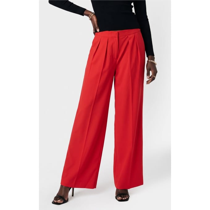 ARKET Elra Trousers Red Taglia: 32 | Pantaloni da completo Outlet | Donna | Rosso