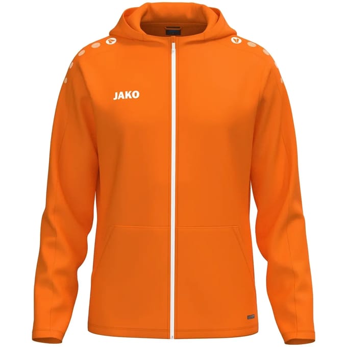 Jako One Jas Met Kap Heren - Fluo Oranje | Maat: M