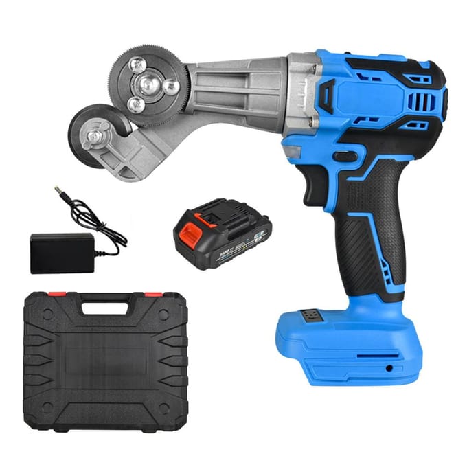 Multifunctionele elektrische boormachine, plaatsnijder, professionele slagboormachine, hulpsnijder 1pcs 21V battery&US Plug veelkleurig
