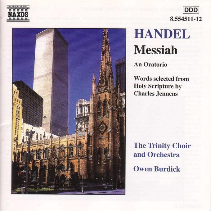 Trinity Choir And Orchestra - Händel: Messiah (2 CD)