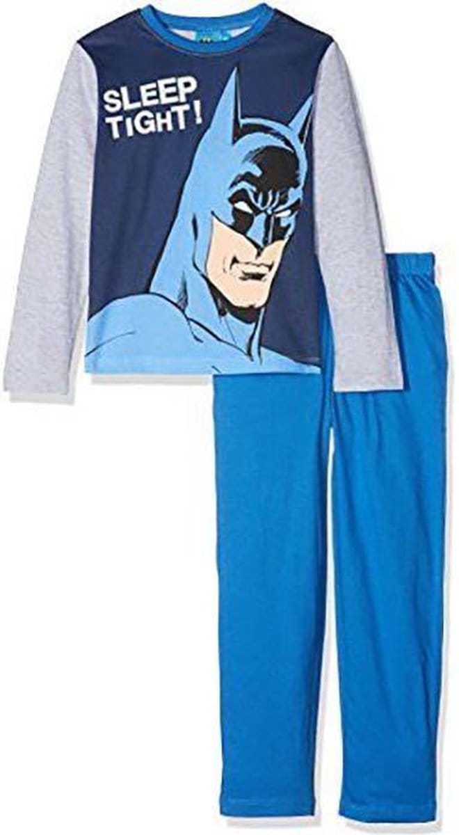 Batman grijs/blauwe pyjama maat 104