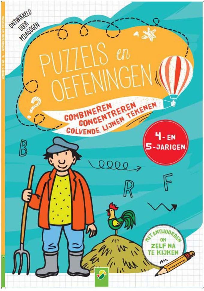 Puzzles and Exercises - 4-5 Years (NL)