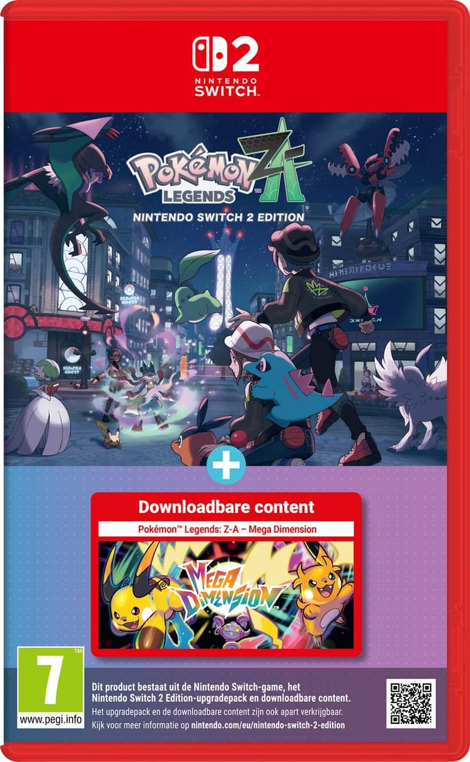 Pokémon Legends: Z-A + Mega Dimension DLC - Nintendo Switch 2 - Frans
