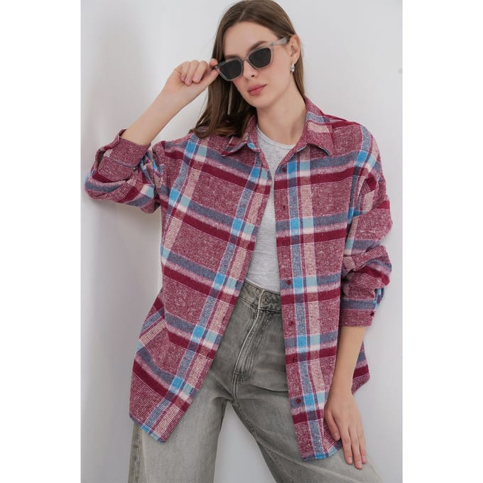 Reguliere Pasvorm Flanellen Shirt