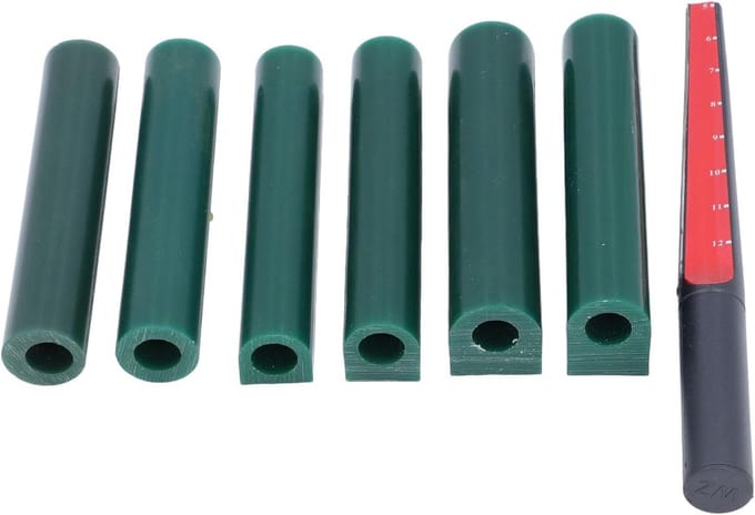 Wax Making Kit - Premium Carving Wax Tubes - 6 Sizes voor Ring - Jewelry Casting - Handicraft Range - Complicated Designs - DIY Lovers - Creatieve Projecten - Hobby