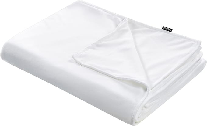 RHEA - Verzwaringsdeken hoes - Wit - 120 x 180 cm - Polyester