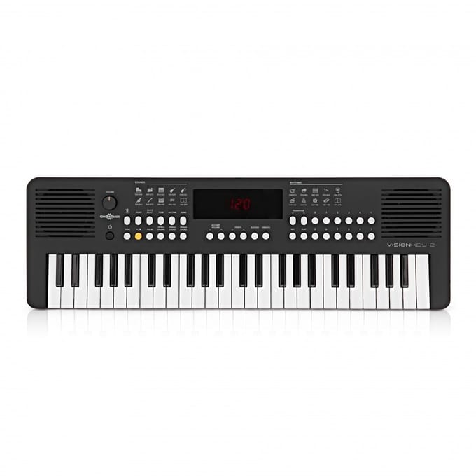VISIONKEY-2 49-toets Draagbaar Keyboard, Zwart