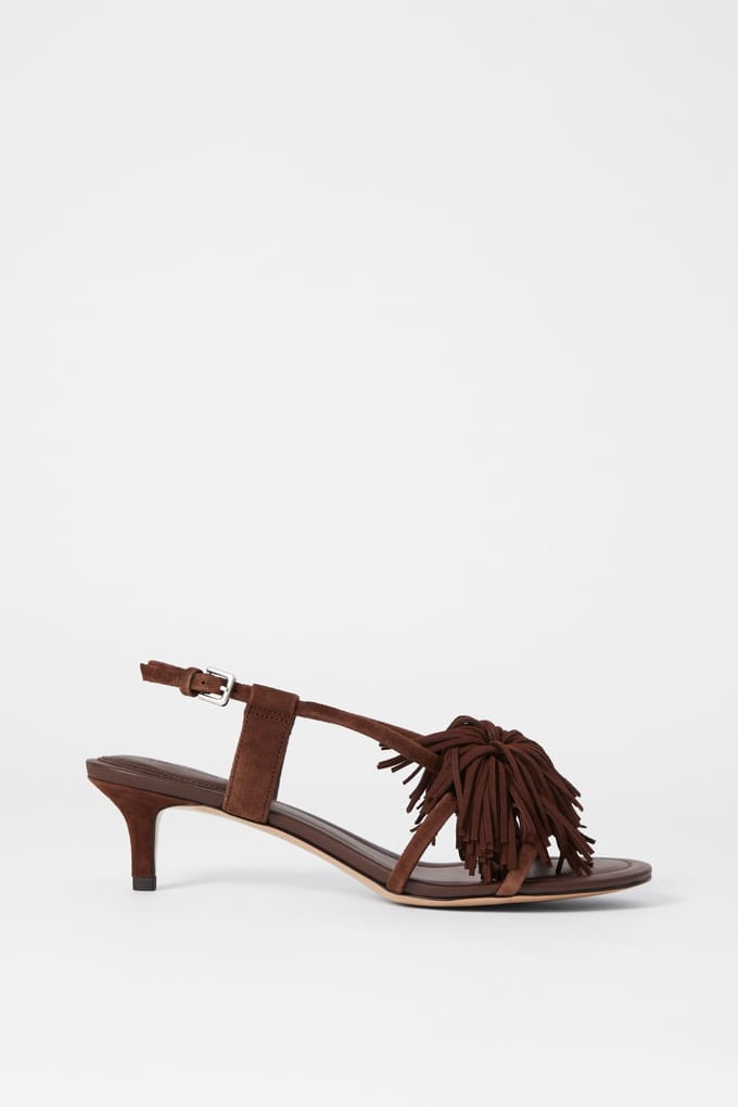 & Other Stories Celicia Sandalette Orange Maat: 41 | Sandalen Outlet | Dames | Bruin