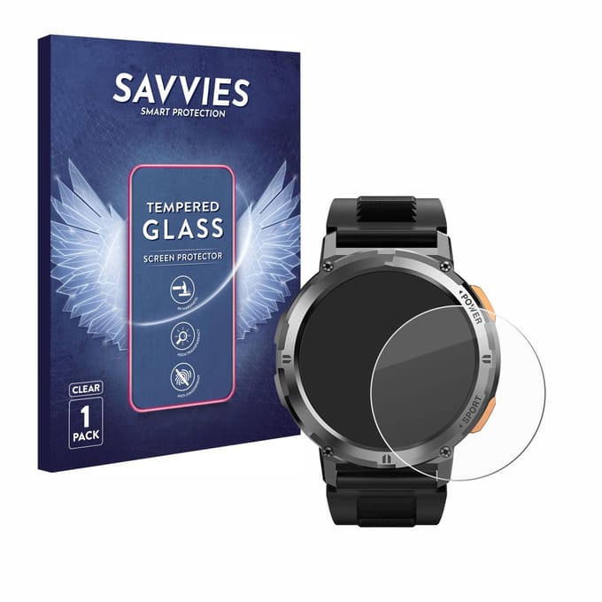 Savvies - Glas Screenprotector voor Kospet Tank T2 - Gehard Beschermglas 9H