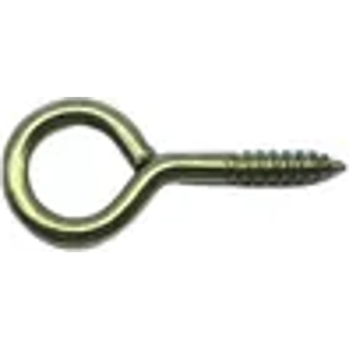 Sencys Schroefoog 3,5x20 Mm Vermessingd Per 5