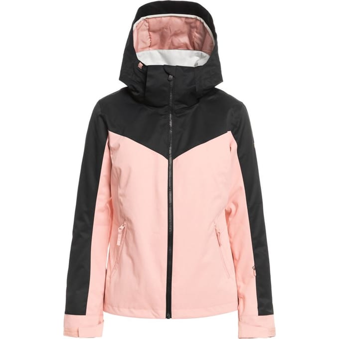 Roxy Maat M  Free Jet Block Technisch Ski jas voor Dames Roze