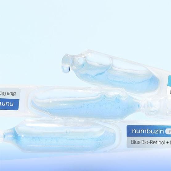 numbuzin - No.3 Blue Bio-Retinol Pore Refining Serum Vial Set 1.3ml x 10 vials