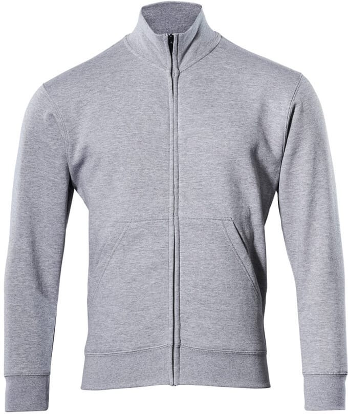 Mascot Crossover Sweatshirt met rits 51591-970 - grijs-gemêleerd - L
