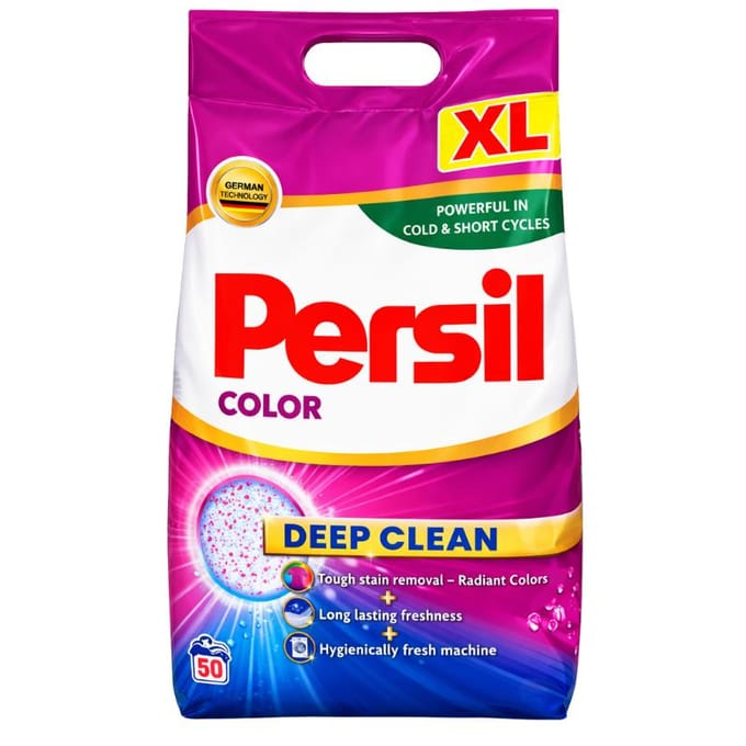 Poudre à laver Persil Deep Clean pour textiles de couleur XL 2,75 kg (50 Lavages)