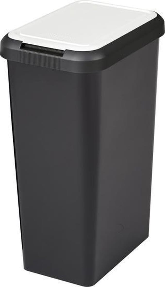 LIFT TOUCH PAPIER & Kleur zwart met 45L WIT TOP