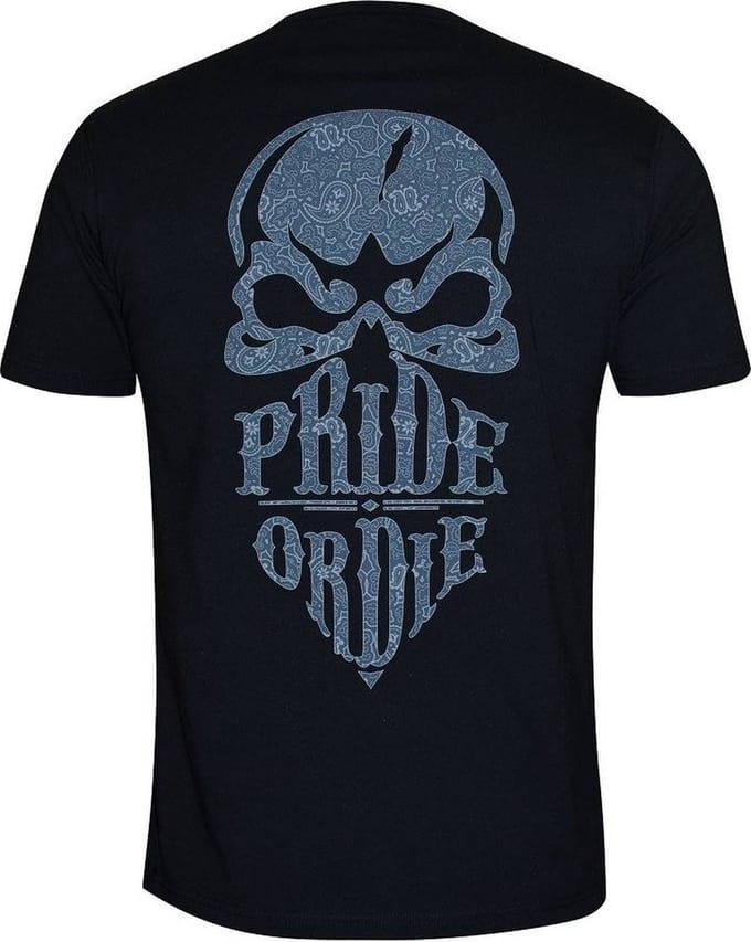 Pride or Die T-shirt Reckless Paisley Black - S