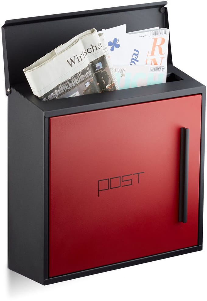 brievenbus / omheining doorwerpbrievenbus - mailbox ,12.5D x 35W x 33H centimetres