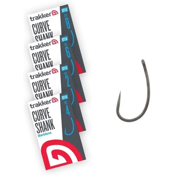 Haak Trakker Curve Shank TPx5x5 Barbless (x10)
