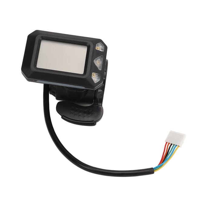 36V 6-pins elektrische scooter duimgasdisplay Geïntegreerd Hall-duimgasdisplay voor black