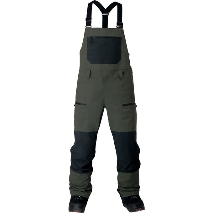Jones Snowboards Mountain Surf Bib Pants groen