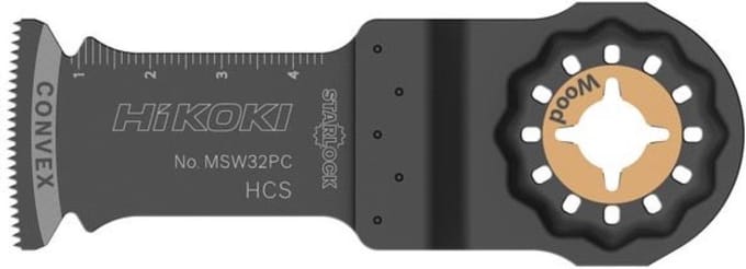 Hikoki MSW32PCJ Serie - Starlock Houtzaagblad - 32mm - 50mm - Diepgaande Sneden