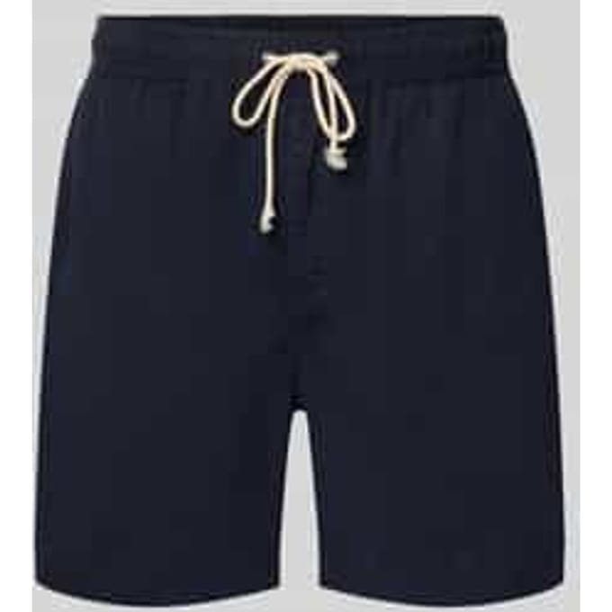 regular fit korte broek met elastische boord model 'SUNFADED'