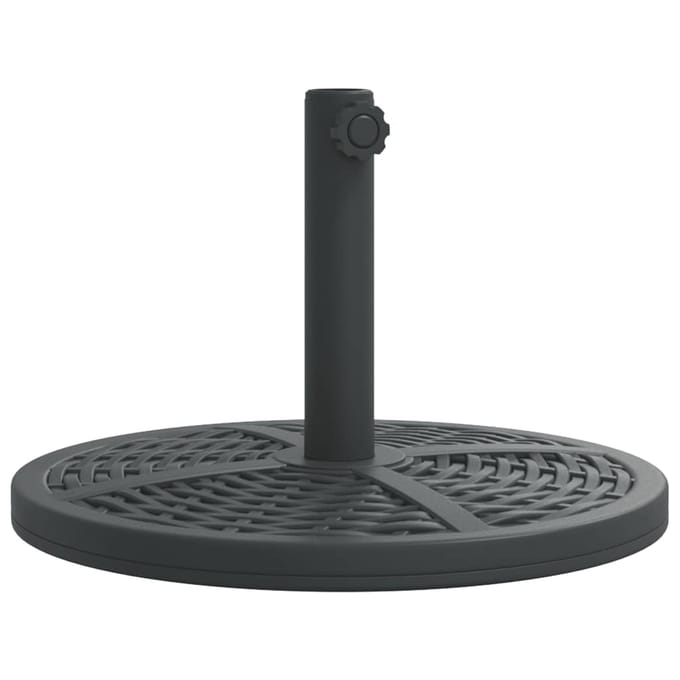 vidaXL - Parasolvoet - voor - stok - van - Ø38 - / - 48 - mm - 12 - kg - rond