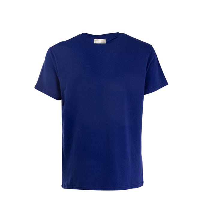 Heren-T-shirt met ronde hals en logo