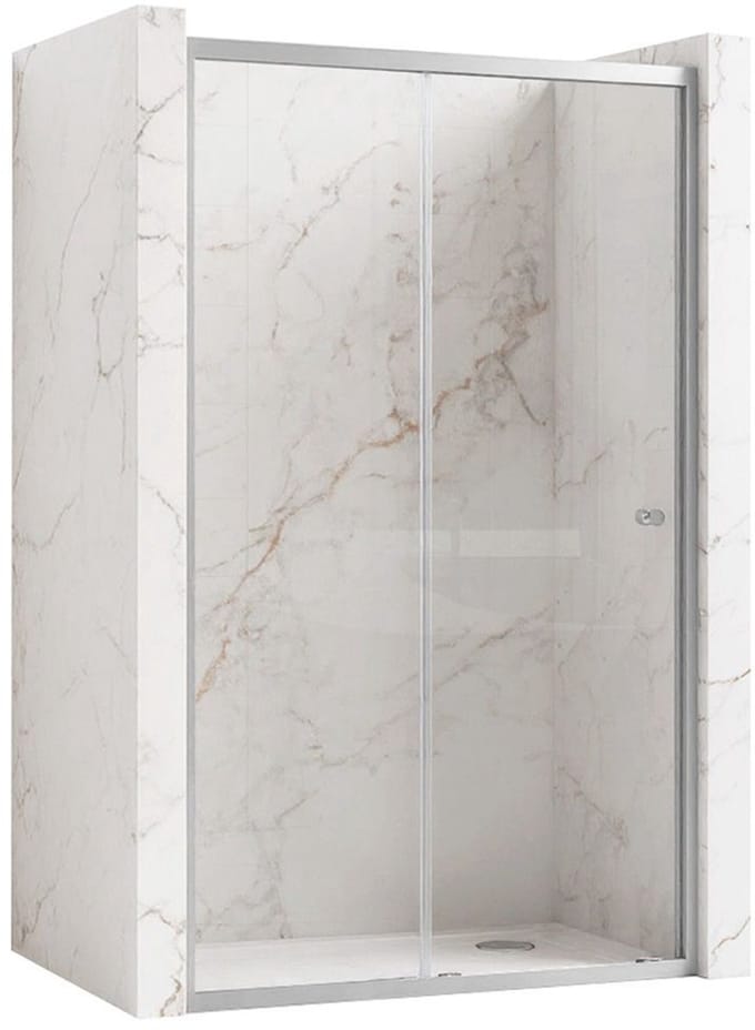Rea Rapid Swing 120 - Douchedeur - Chroom - 0,6X120X195Cm