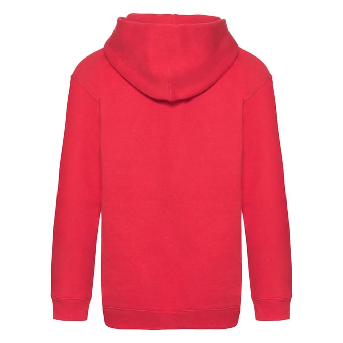 Fruit of the Loom Sweatshirt met capuchon voor kinderen/Kinderen (Rood)