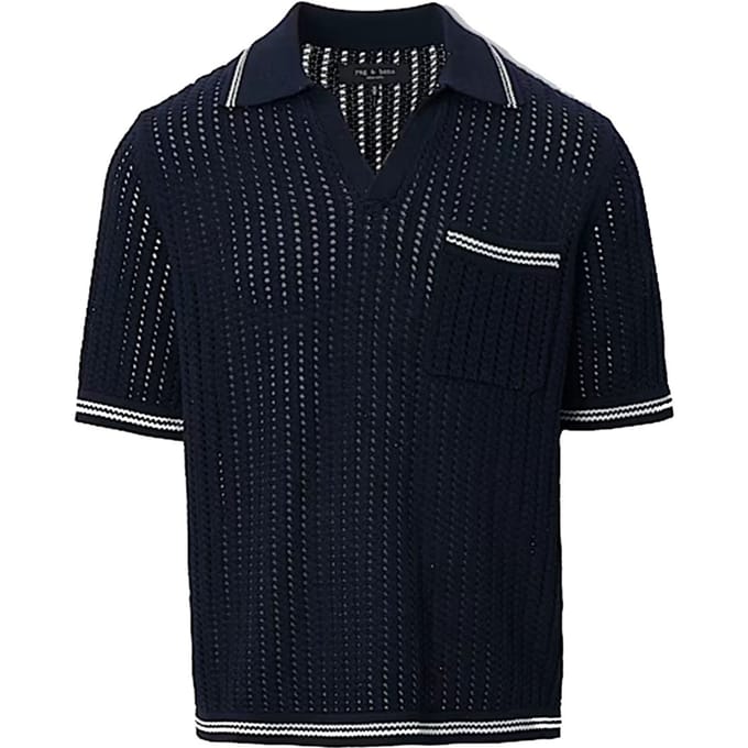 Rag & Bone T-shirts en Polo Navy
