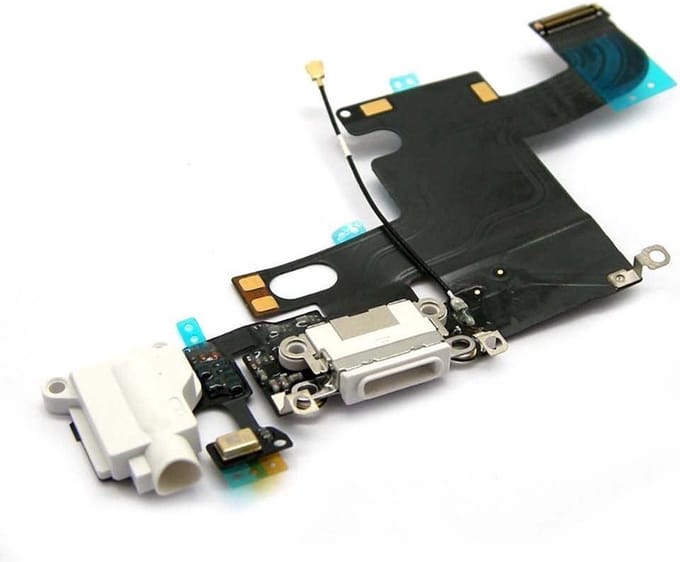 Dock Connector Geschikt voor iPhone 6 4.7 – USB Flex – Wit