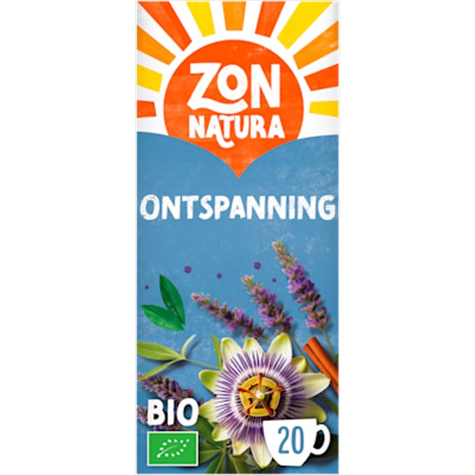 Zonnatura Thee Ontspanning Biologisch - 20 stuks
