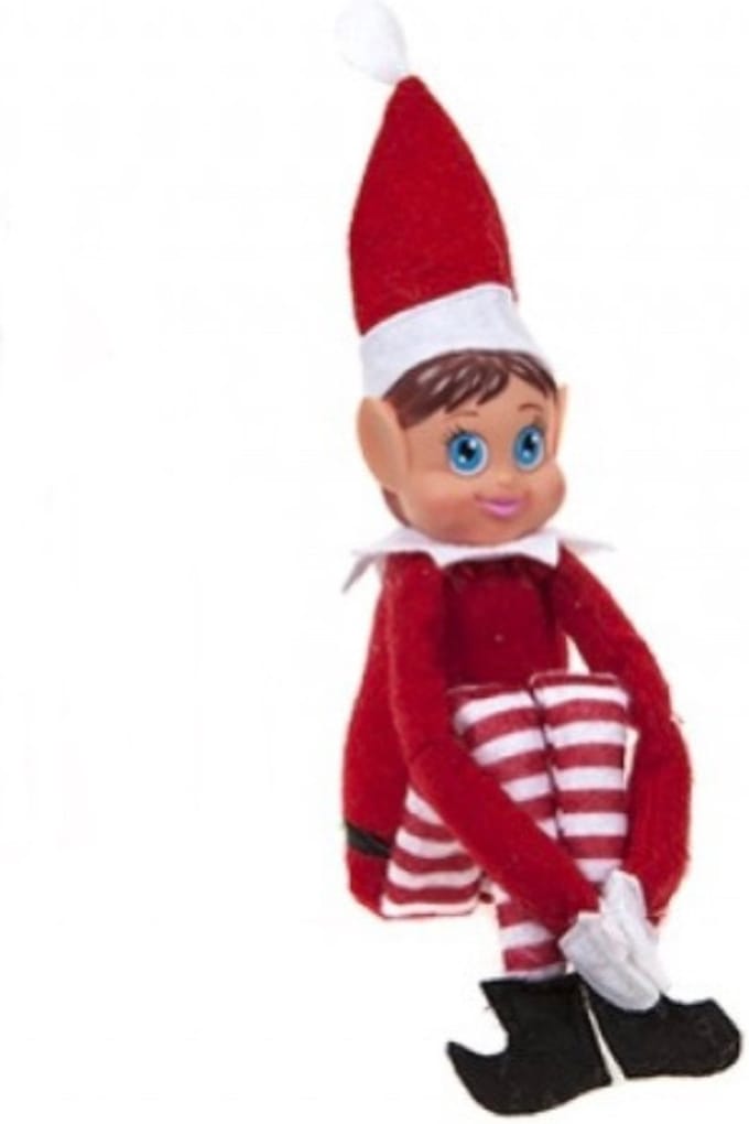 Meisje - kerst traditie - naughty elves