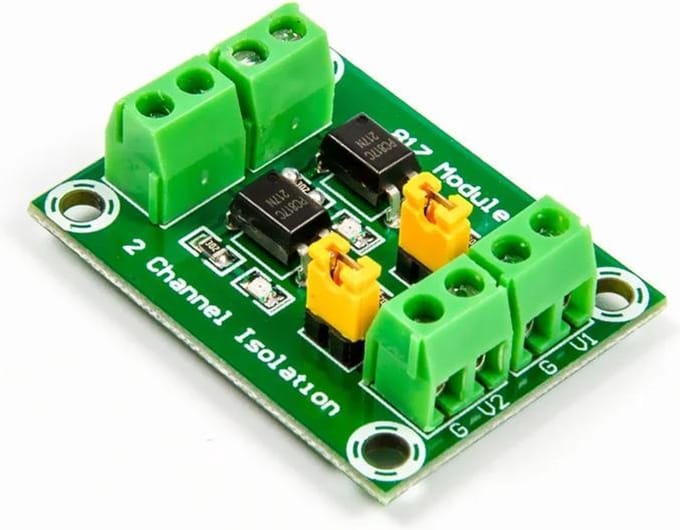OTRONIC® 2-kanaals optocoupler isolatiemodule