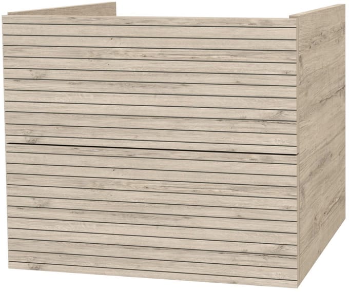 ALONI ELITE wastafelonderkast – 60 cm – Licht hout eiken – Softclose