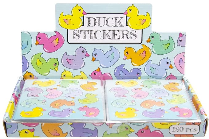 Duckiez stickervel Eendjes - 1 stuk