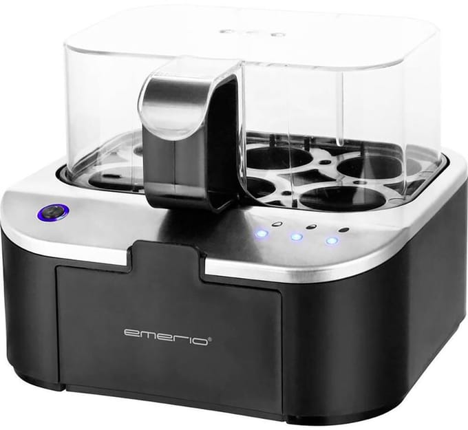 Emerio Eierboiler met spraakaankondiging, voor 6 eieren