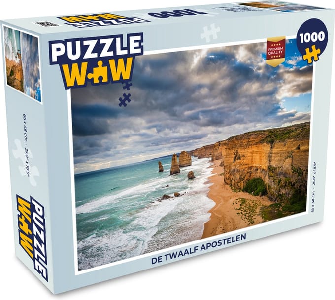 Puzzel De twaalf apostelen - Legpuzzel - Puzzel 1000 stukjes volwassenen