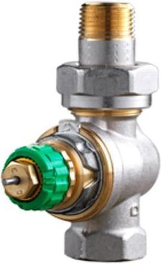 Danfoss thermostatische radiatorafsluiter recht 1/2