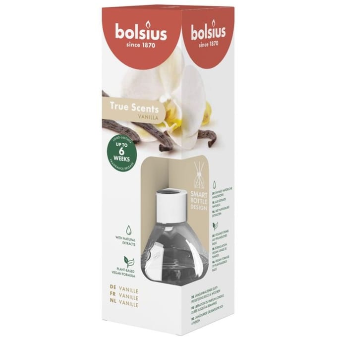 Bolsius - True Scents - Geurstokjes - 60 ml - Vanilla