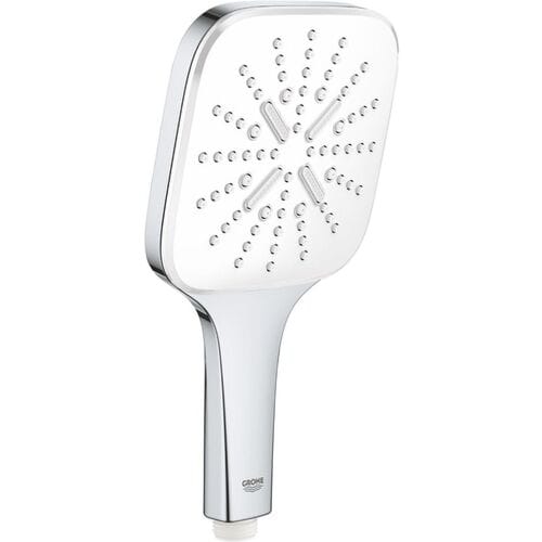 GROHE Rainshower SmartActive Cube 130 Handdouche - 3 straalsoorten - chroom/moon white - 26582LS0