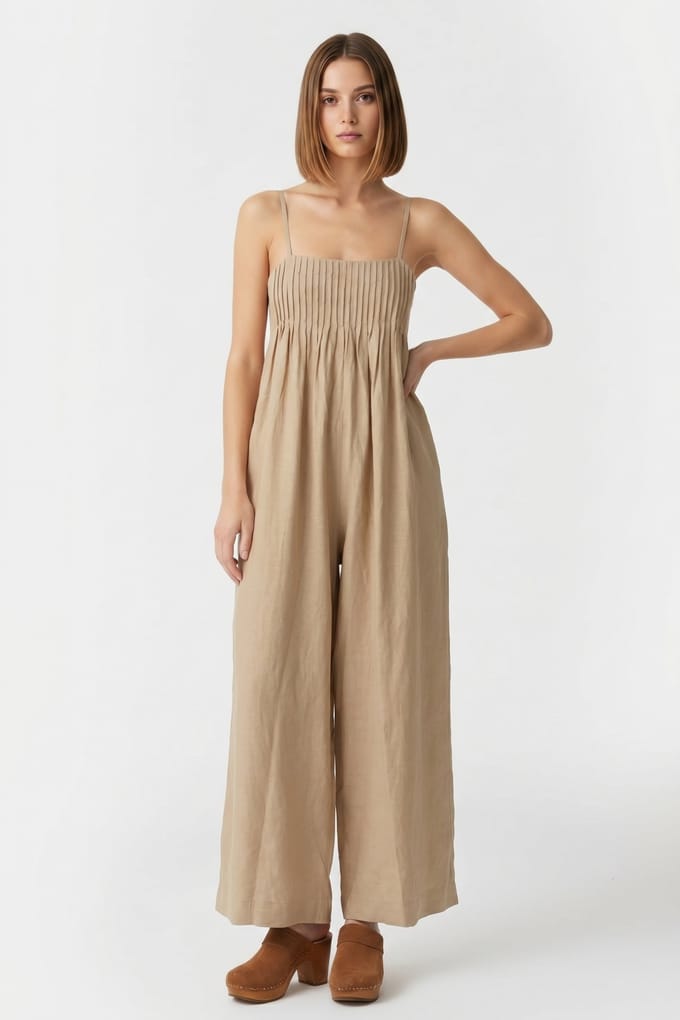 & Other Stories Rory Jumpsuit Beige Taglia: 36 | Tute Outlet | Donna | Marrone