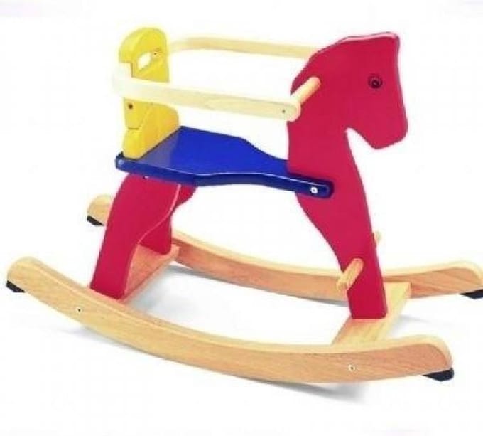 Pintoy Hobbelpaard Gekleurd