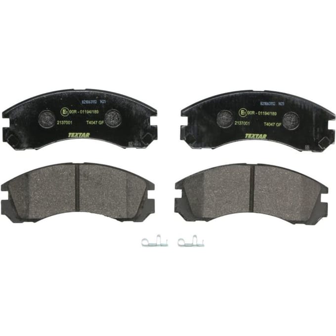 Remblokset TEXTAR 2137001, voor