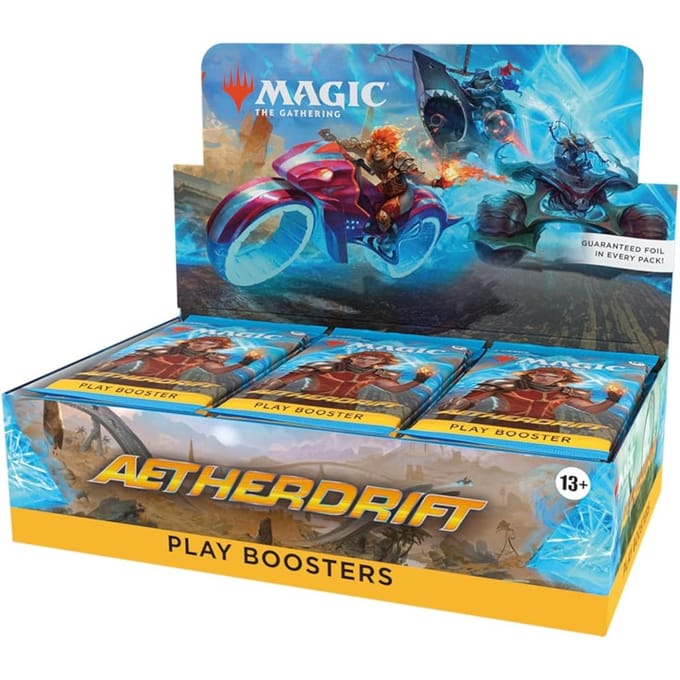 Magic: The Gathering Aetherdrift Play-boosterbox (30 pakjes + boxtopper van 2 kaarten)