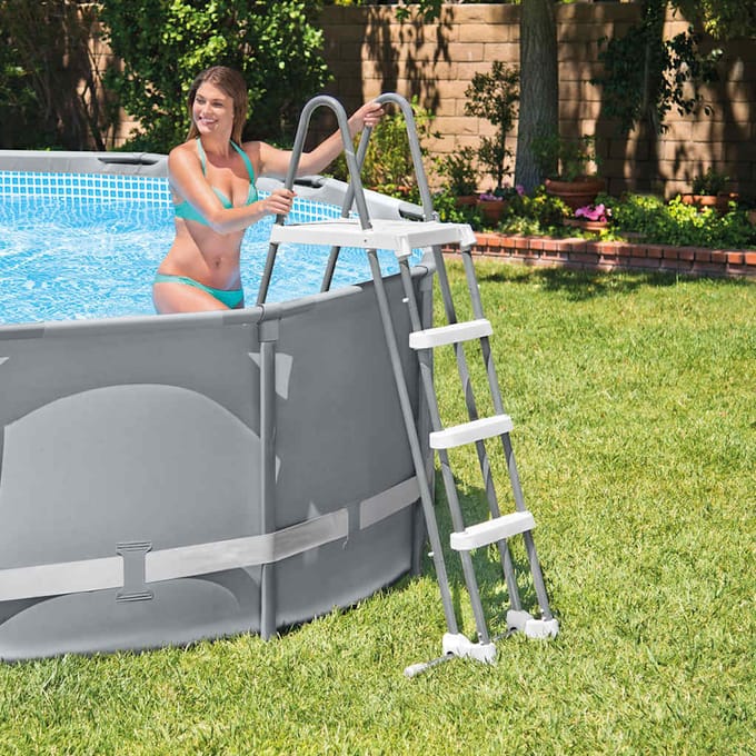 INTEX Zwembadladder met 4 treden 122 cm