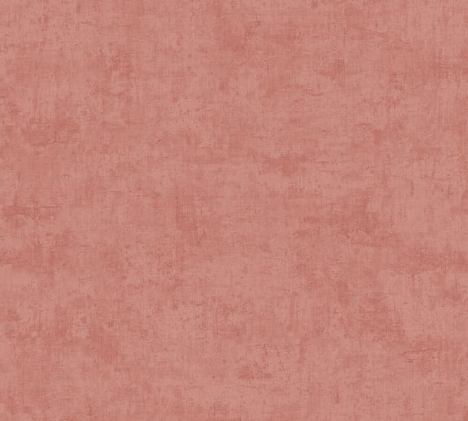 ZACHT GEMELEERD BEHANG | Basic - Rood - A.S. Création Lilly & Luis