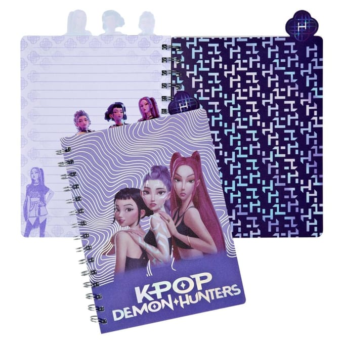 K-Pop Demon Hunters Spiraalnotitieboekje A5.
