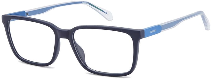 Polaroid PLD D620 Matte blue 56/16/145 MAN Brilmonturen